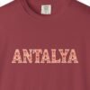 Antalya Red Ornament Night Tee