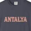 Antalya Red Ornament Night Tee