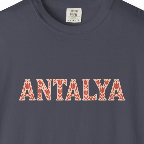 Antalya Red Ornament Night Tee