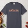 Antalya Red Ornament Night Tee