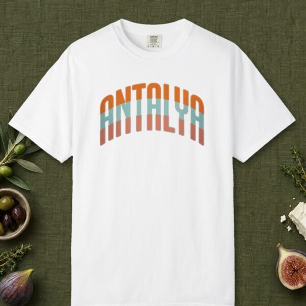 Antalya Retro Stripe Arch Tee