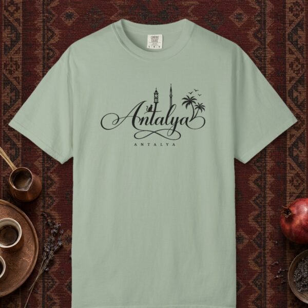Antalya Script Skyline Tee