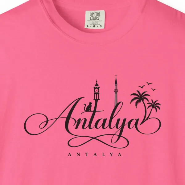 Antalya Script Skyline Tee