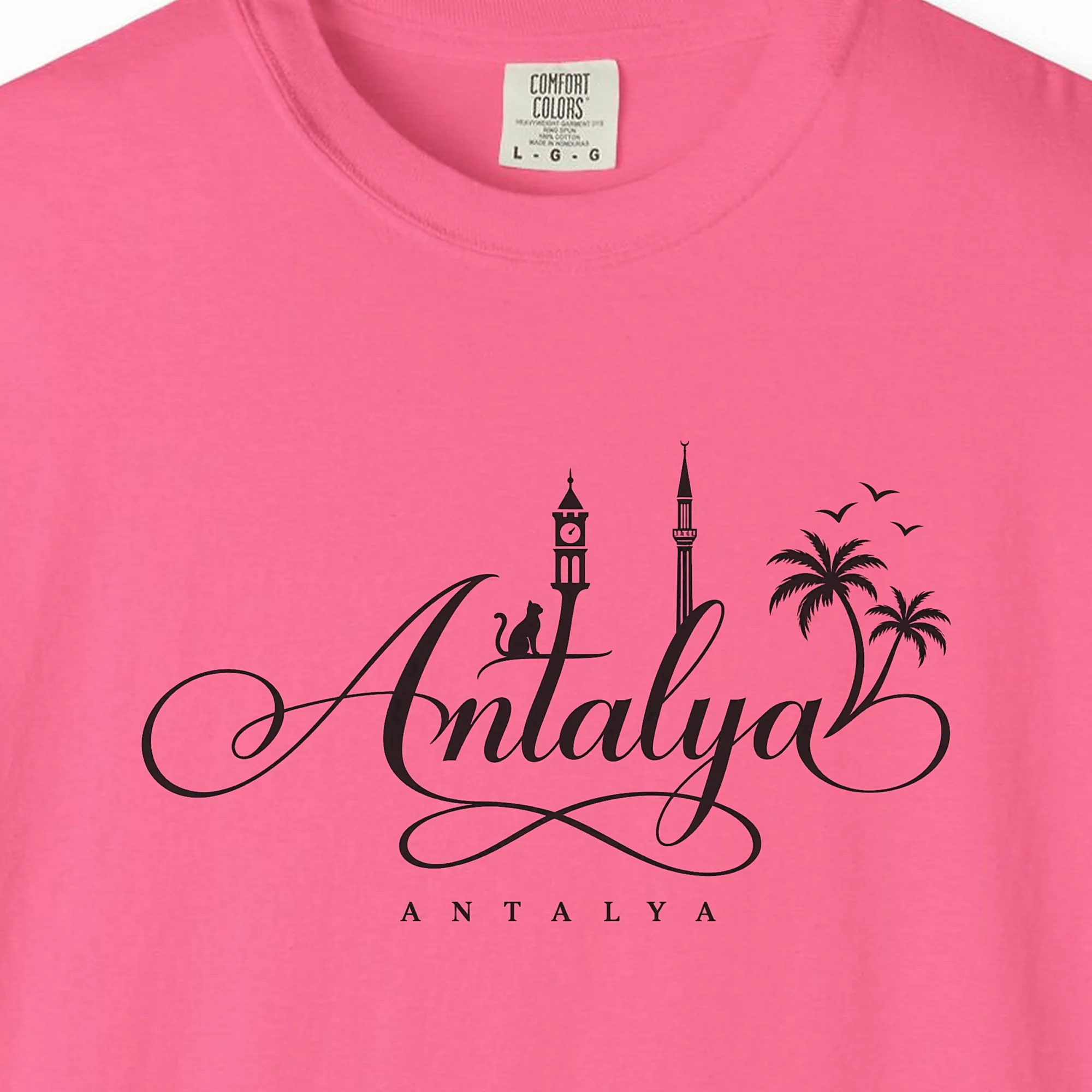 Antalya Script Skyline Tee