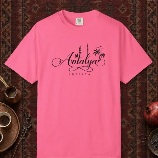 Antalya Script Skyline Tee