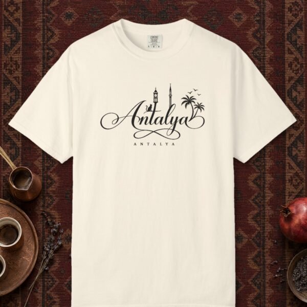 Antalya Script Skyline Tee