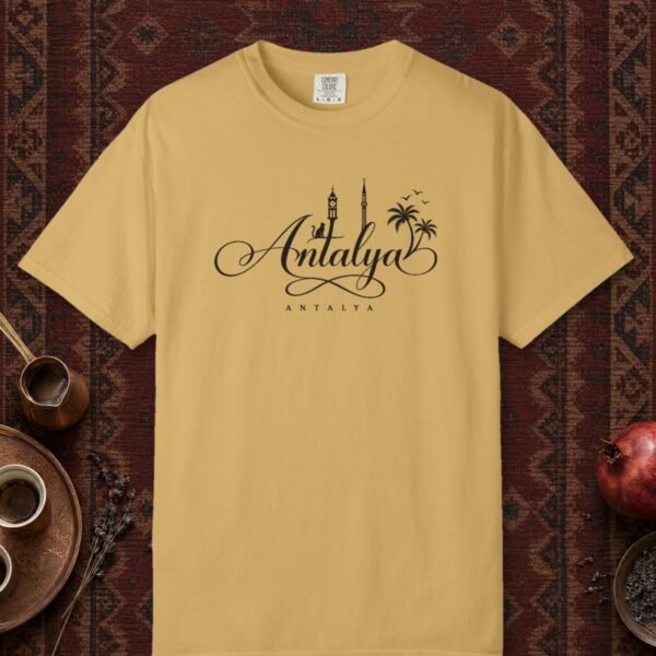 Antalya Script Skyline Tee