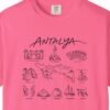 Antalya Sights in Line Tee