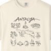Antalya Sights in Line Tee