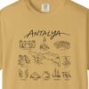 Antalya Sights in Line Tee