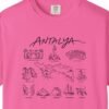 Antalya Sights in Line Tee