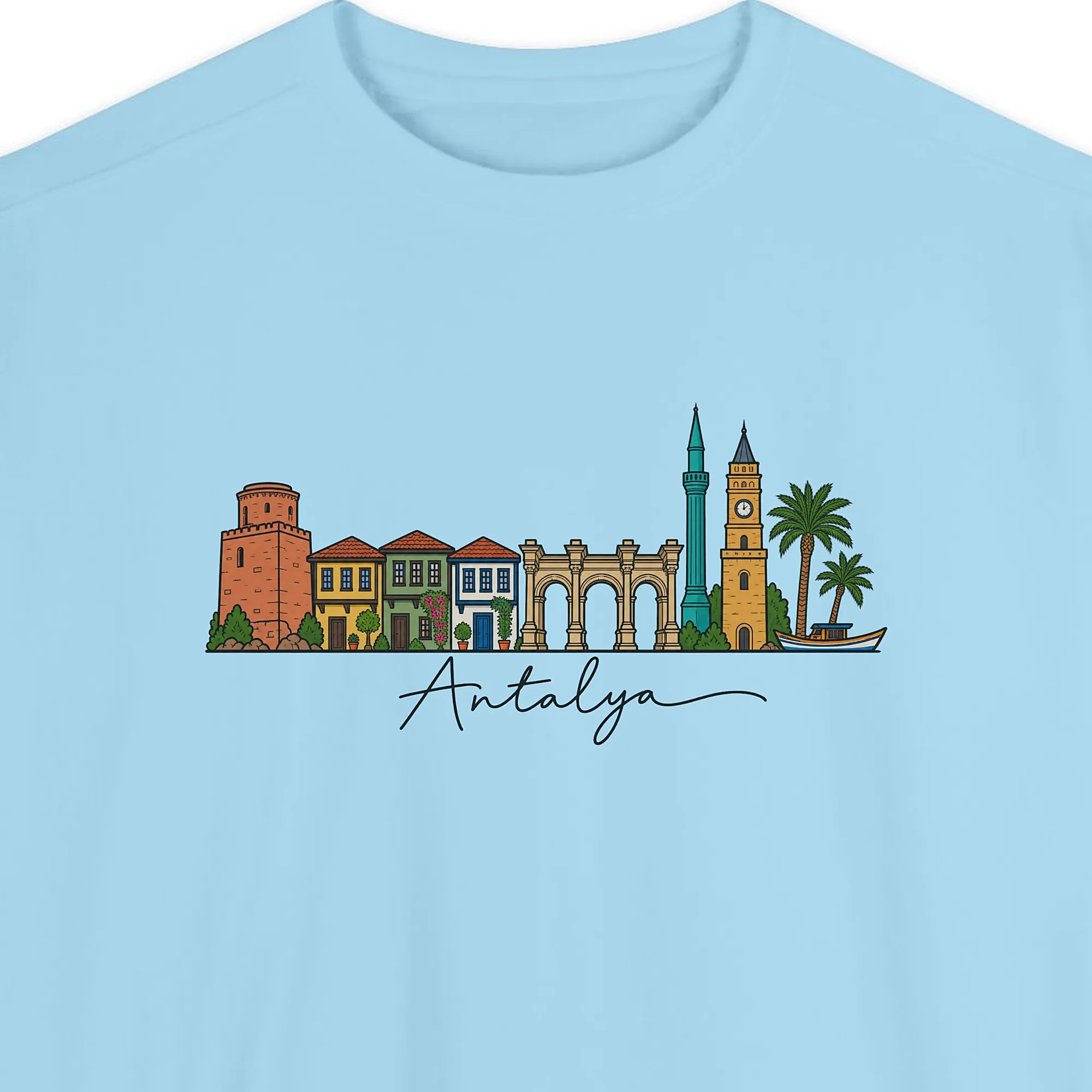 Antalya Skyline Line Sweatshirt
