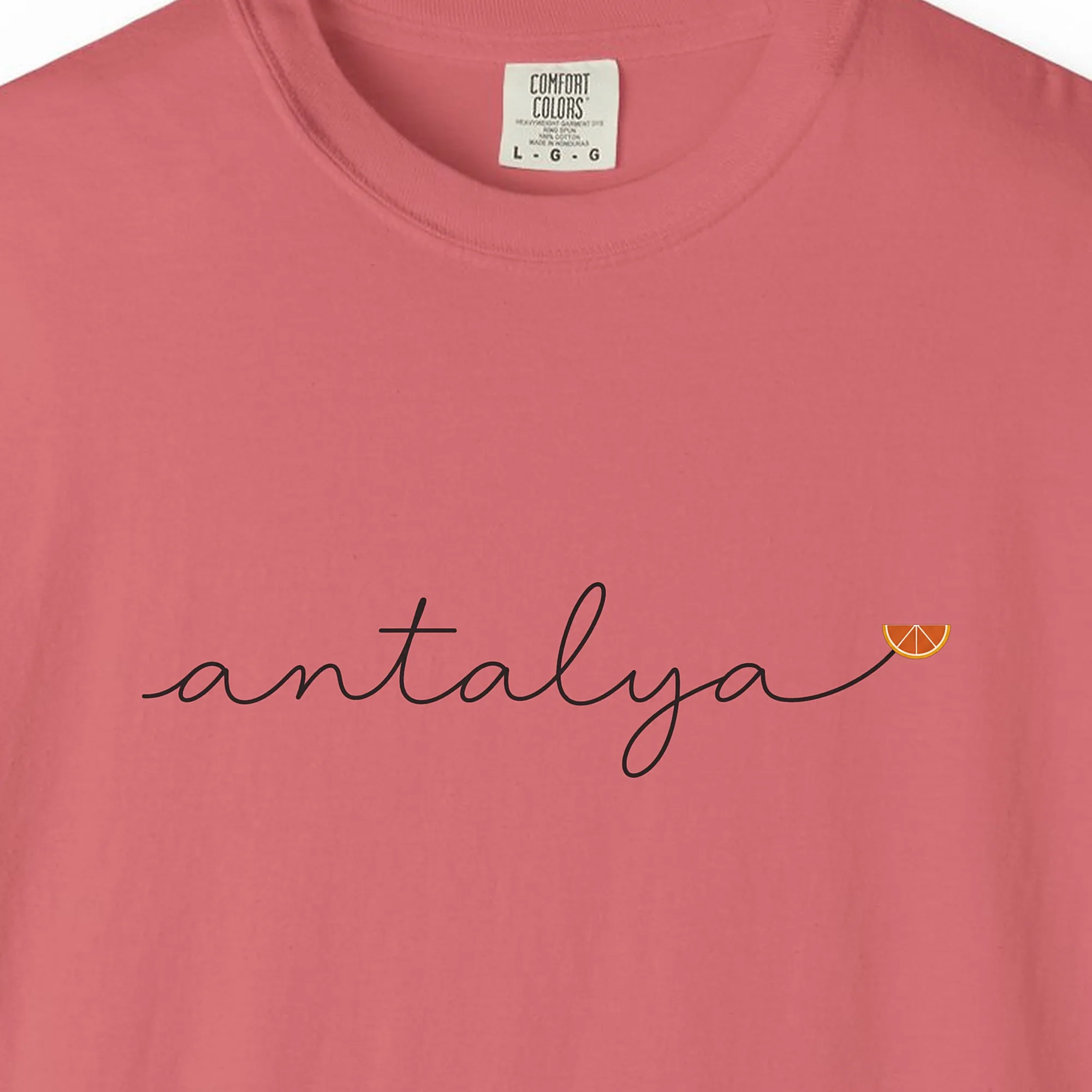 Antalya Slice Script Tee