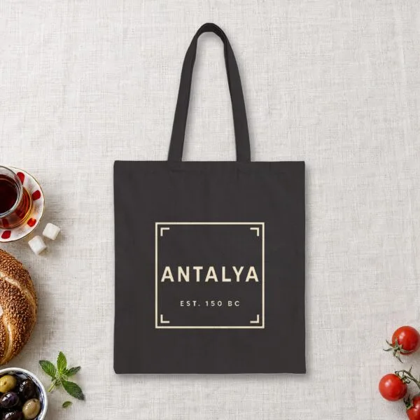 Antalya Stamp Night Tote