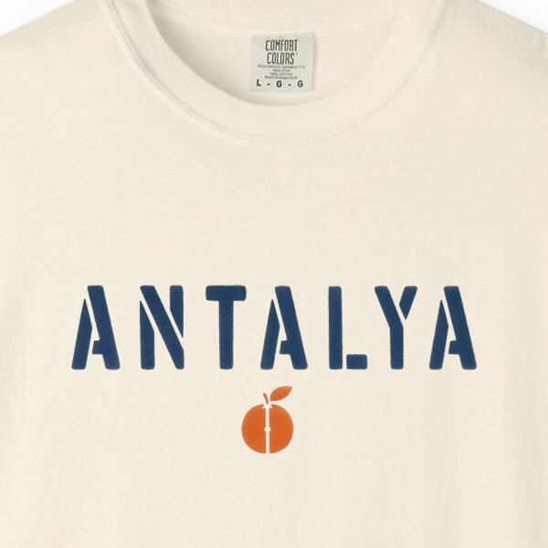 antalya-stencil-orange-tee-ivory-chest Antalya Stencil Orange Tee