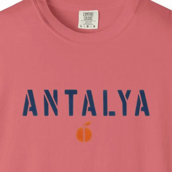 Antalya Stencil Orange Tee