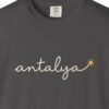antalya-sun-script-night-tee-graphite-chest Antalya Sun Script Night Tee