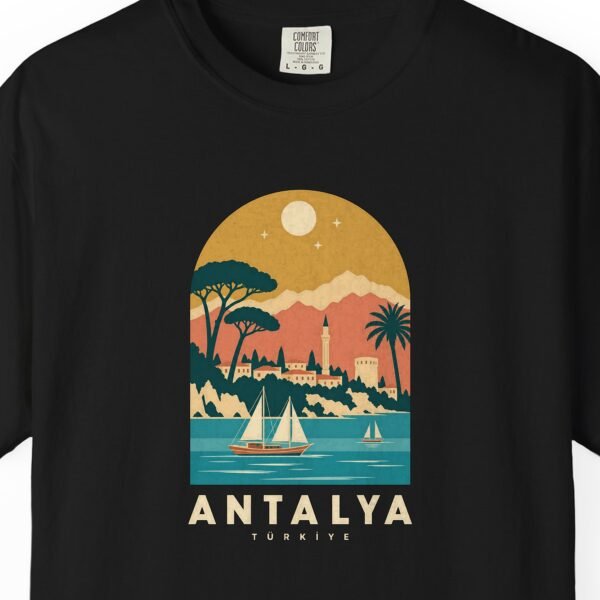 Antalya Sunset Arch Night Tee