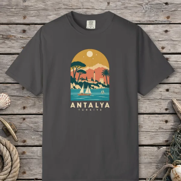 Antalya Sunset Arch Night Tee