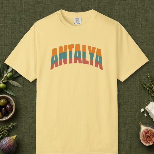Antalya Sunset Stripe Arch Tee