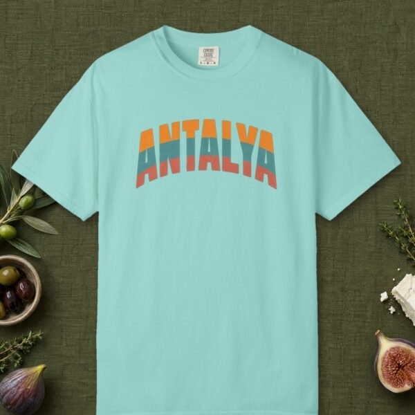 Antalya Sunset Stripe Arch Tee