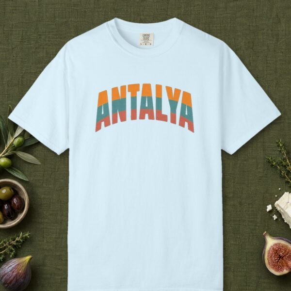 Antalya Sunset Stripe Arch Tee