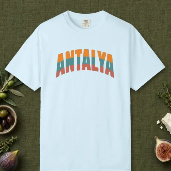 Antalya Sunset Stripe Arch Tee