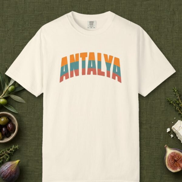 Antalya Sunset Stripe Arch Tee