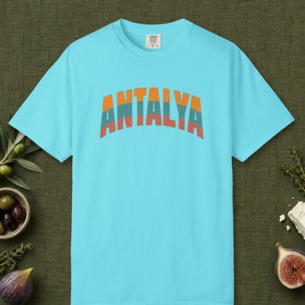 Antalya Sunset Stripe Arch Tee