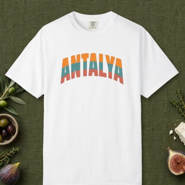 Antalya Sunset Stripe Arch Tee