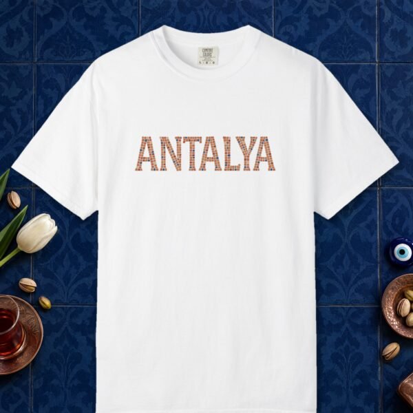 Antalya Terracotta Mosaic Tee