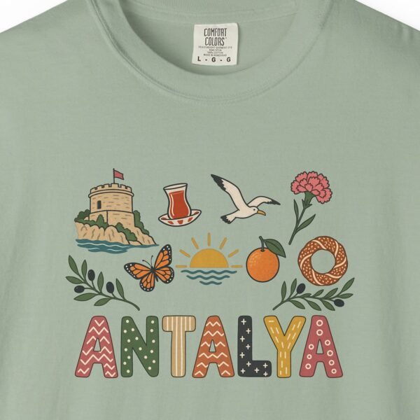 Antalya Tower and Çay Letters Tee
