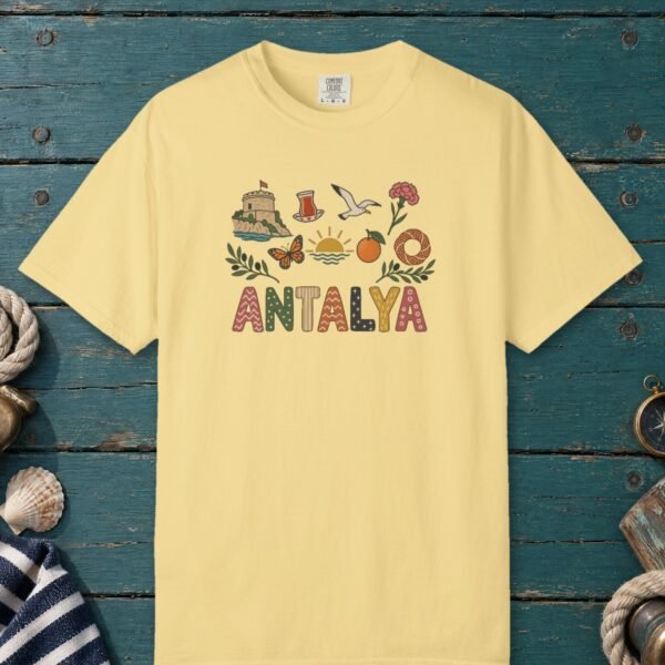 Antalya Tower and Çay Letters Tee