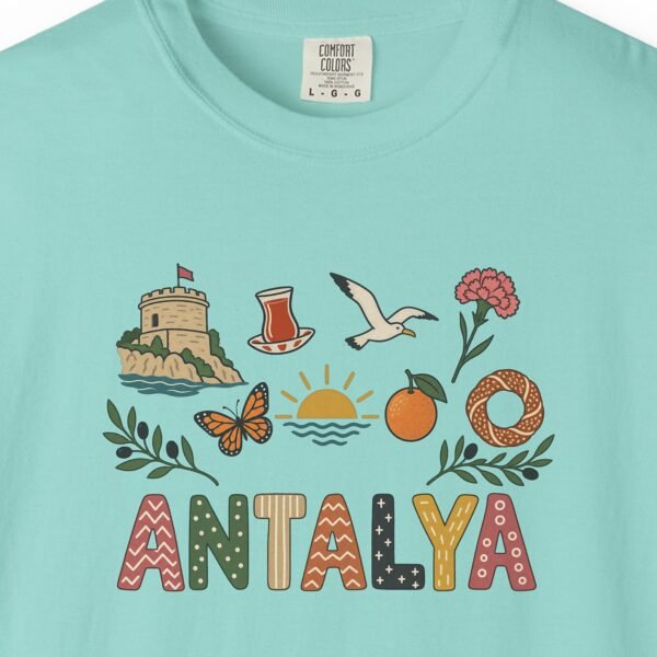 Antalya Tower and Çay Letters Tee