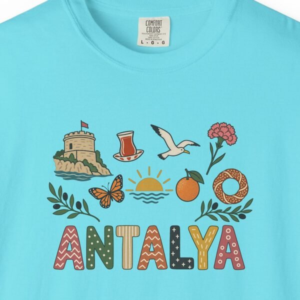 Antalya Tower and Çay Letters Tee