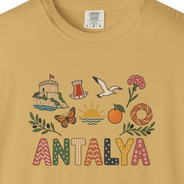 Antalya Tower and Çay Letters Tee