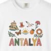 Antalya Tower and Çay Letters Tee