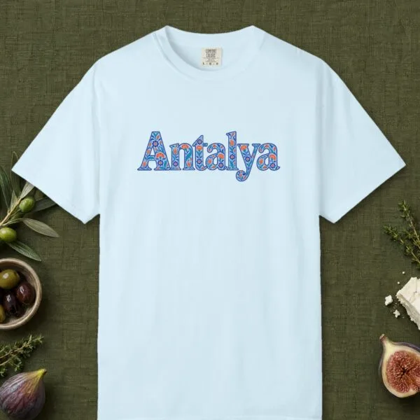 Antalya Tulip Letters Tee