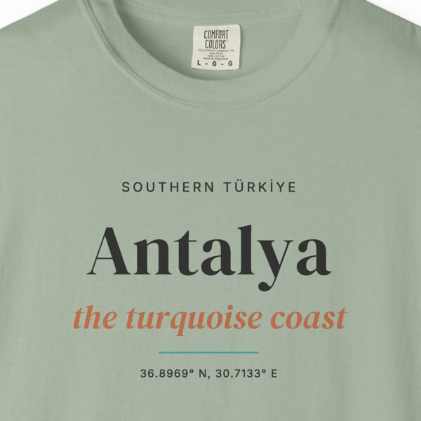 Antalya Turquoise Coast Editorial Tee