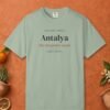 Antalya Turquoise Coast Editorial Tee