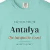 Antalya Turquoise Coast Editorial Tee