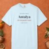 Antalya Turquoise Coast Editorial Tee