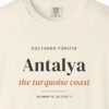 Antalya Turquoise Coast Editorial Tee