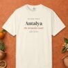 Antalya Turquoise Coast Editorial Tee