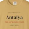 Antalya Turquoise Coast Editorial Tee