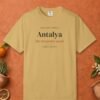 Antalya Turquoise Coast Editorial Tee