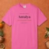 Antalya Turquoise Coast Editorial Tee