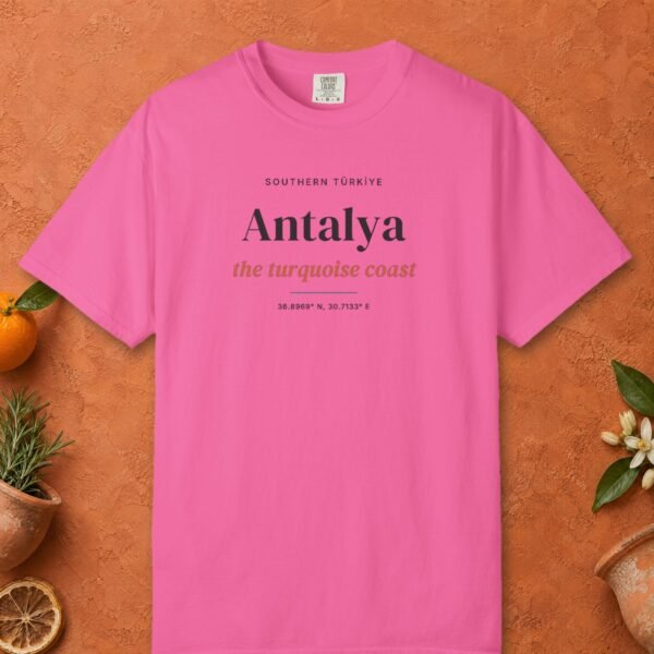 Antalya Turquoise Coast Editorial Tee