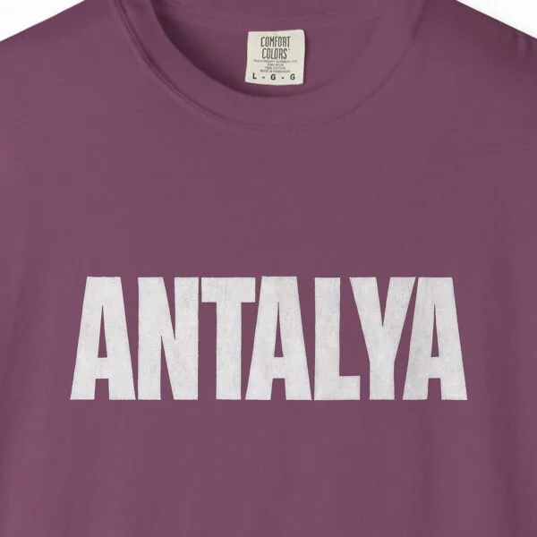 Antalya White Grotesque Night Tee