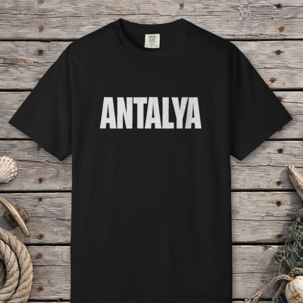 antalya-white-grotesque-night-tee-black-front Antalya White Grotesque Night Tee
